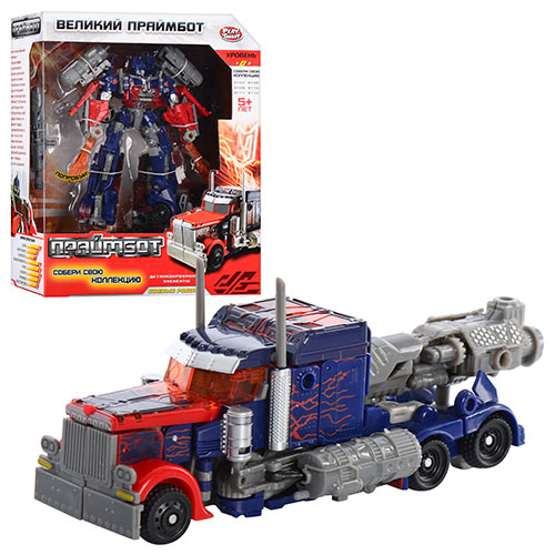 Трансформер Праймбот, робот(17см) - трейлер, в кор. 27*22*10см (24шт) Трансформер Праймбот, робот(17см) - трейлер, в кор. 27*22*10см (24шт)