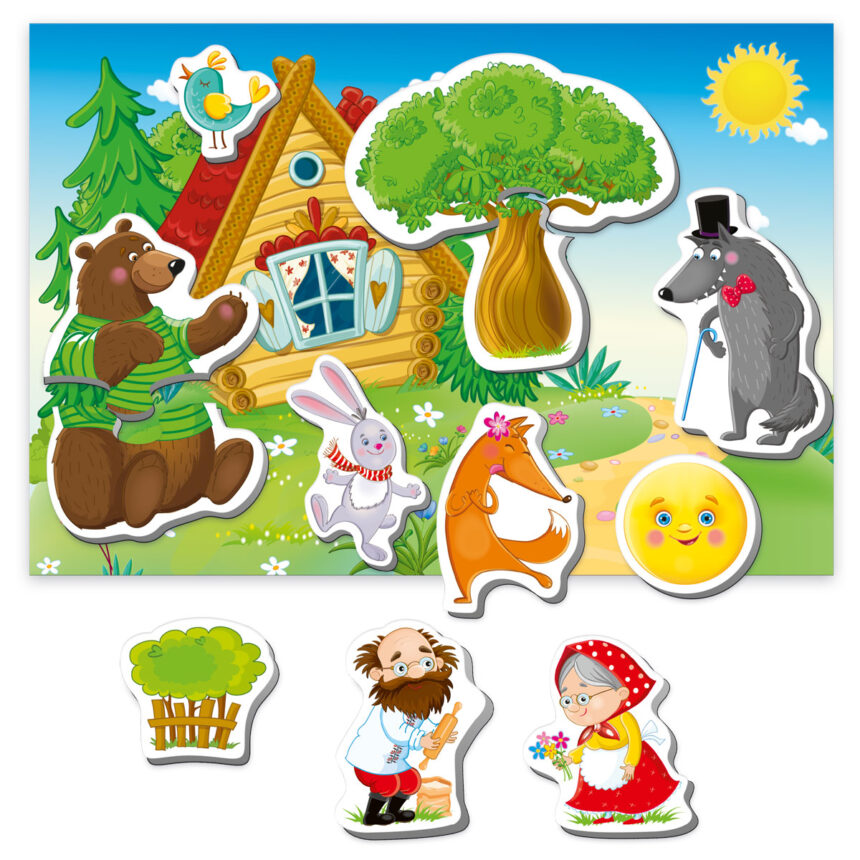 Магнітний театр Академія розвитку "Колобок" (укр), ТМ Vladi Toys, Україна