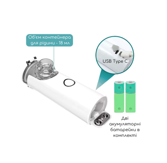 Портативний інгалятор (небулайзер), ТМ MEGAZayka