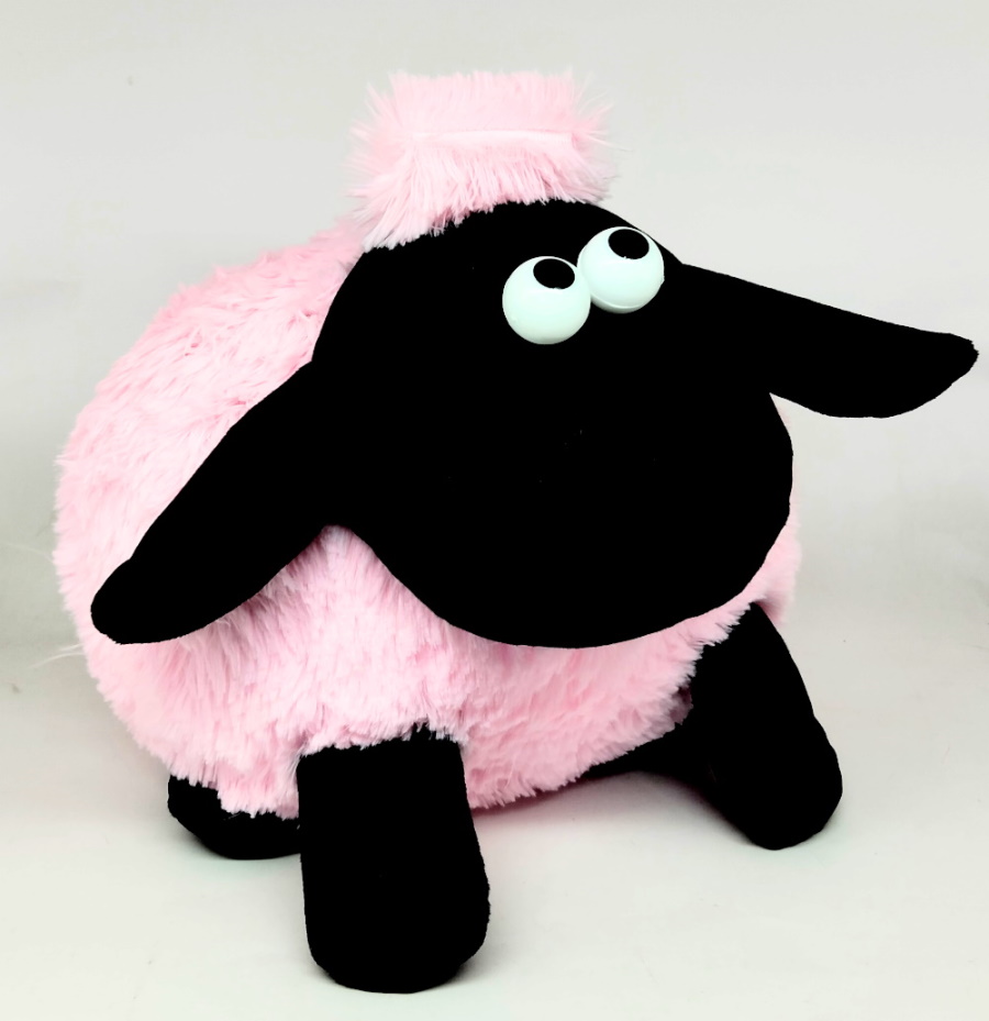 Мягкая игрушка Баранчик Степанчик 35*25см, светло-розовый, ТМ Dreamtoys Мягкая игрушка Баранчик Степанчик 35*25см, светло-розовый, ТМ Dreamtoys