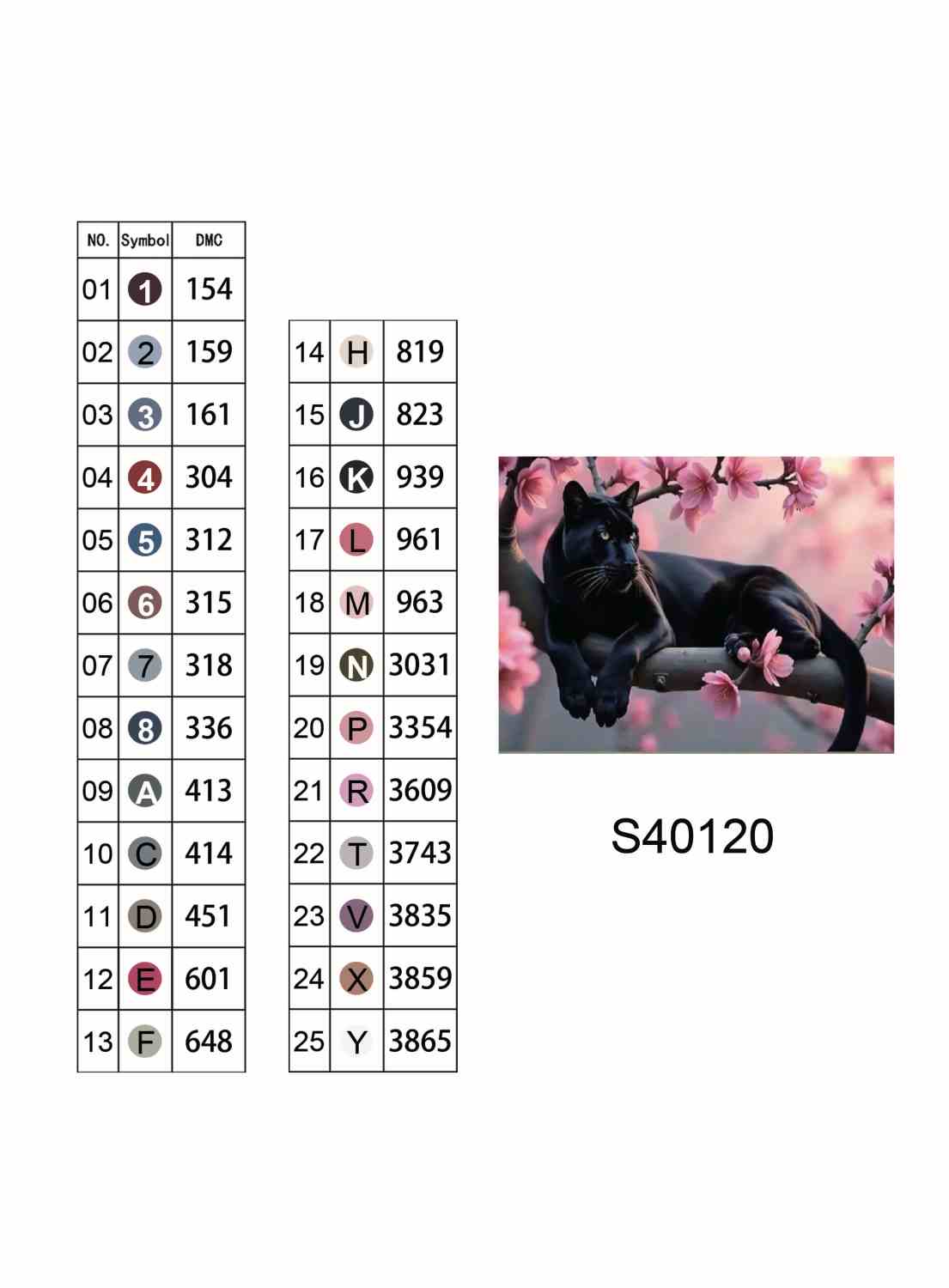 Алмазная мозаика "Черный цветок" 40*50см, на подрамнике, в кор. 41*51*2,5см, ТМ Dreamtoys