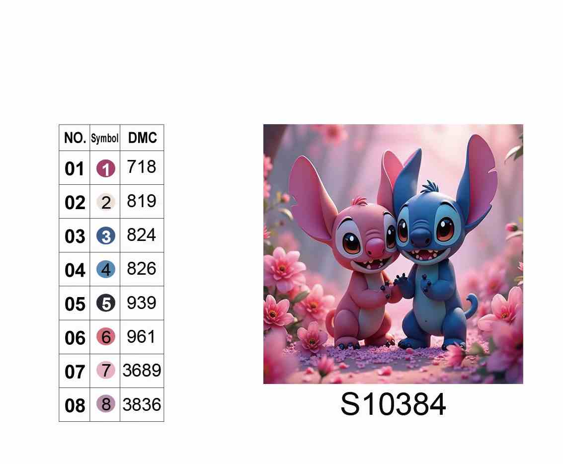 Алмазная мозаика "Милейшая пара галактики", 20*20см, на рамке, кор. 21*21*2,5см, ТМ Dreamtoys