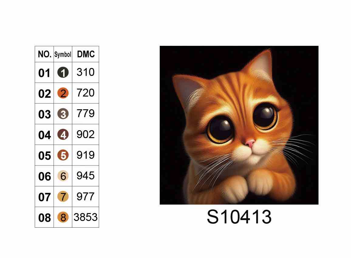 Алмазна мозаїка "Гіпнотичний погляд", 20*20см, на рамці, в кор. 21*21*2,5см, ТМ Dreamtoys