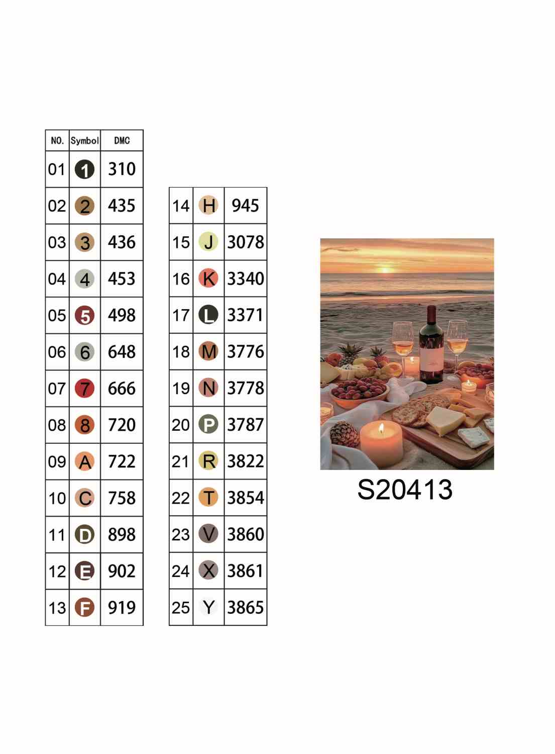 Алмазная мозаика Пикник мечты, на подрамнике 30*40см, в кор. 31*41*2,5см, ТМ Dreamtoys