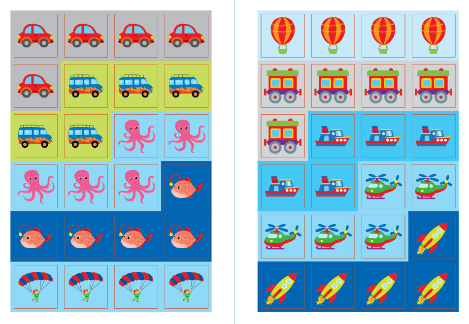 Книга "Наклей, малятко! Біп-біп! Швидкий транспорт" 17*23см, Україна, ТМ УЛА