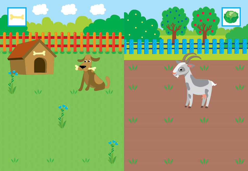 Книга "Наклей, малятко! Рох-рох! Хто живе на фермі?" 17*23см, Україна, ТМ УЛА