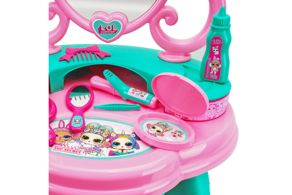 Косметический столик L.O.L. Surprise! Covert And Cool, кор.57*48,5*15,5см, ТМ Технок, Украина