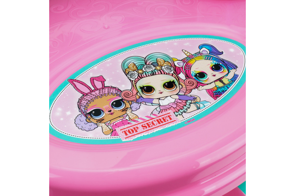 Косметический столик L.O.L. Surprise! Covert And Cool, кор.57*48,5*15,5см, ТМ Технок, Украина