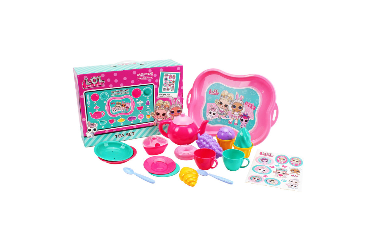 Чайный набор L.O.L. Surprise! Covert And Cool, кор. 33*23,5*11см, ТМ Технок, Украина