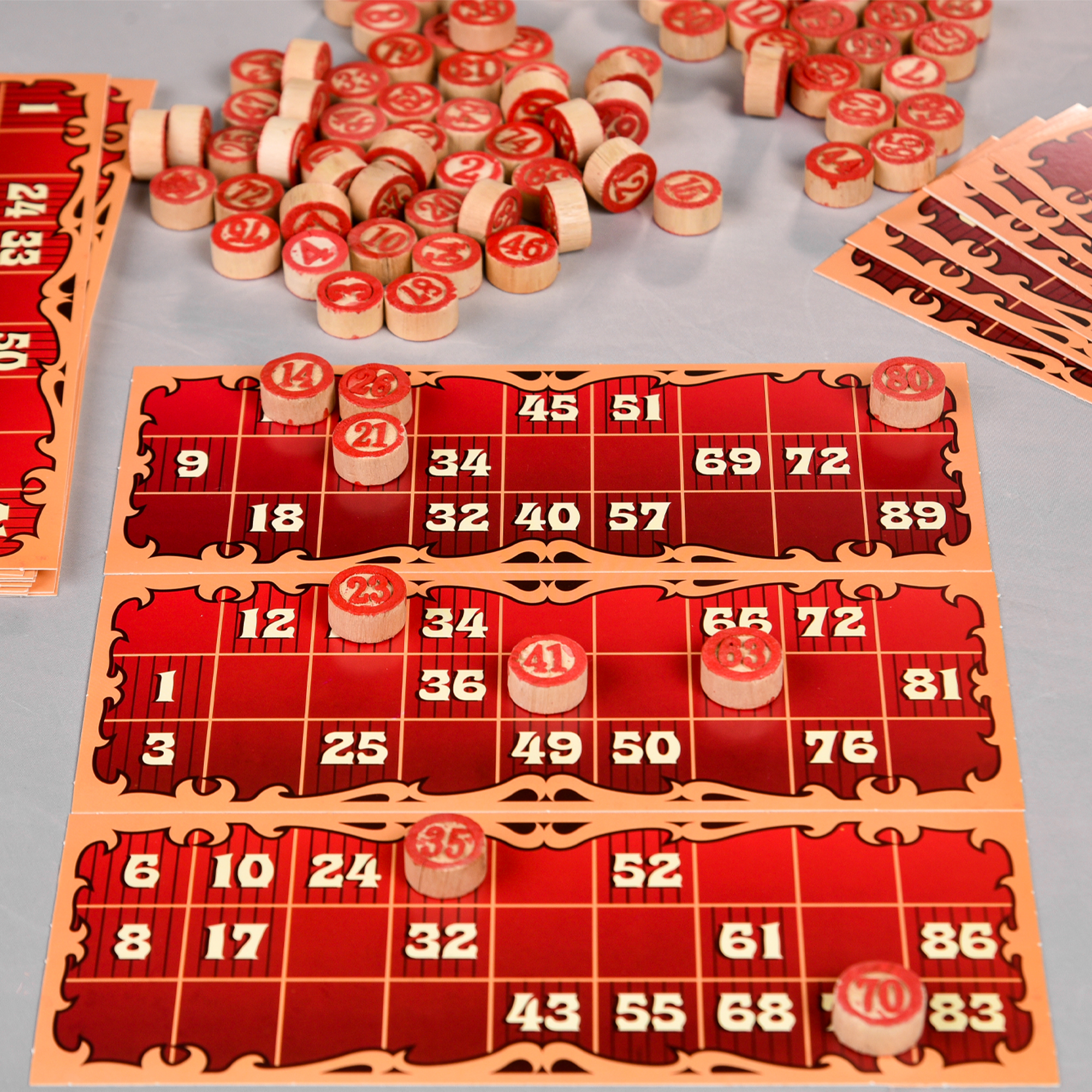 Настольная игра Лото традиционное, в кор. 27,3*20*4см, ТМ Стратег, Украина