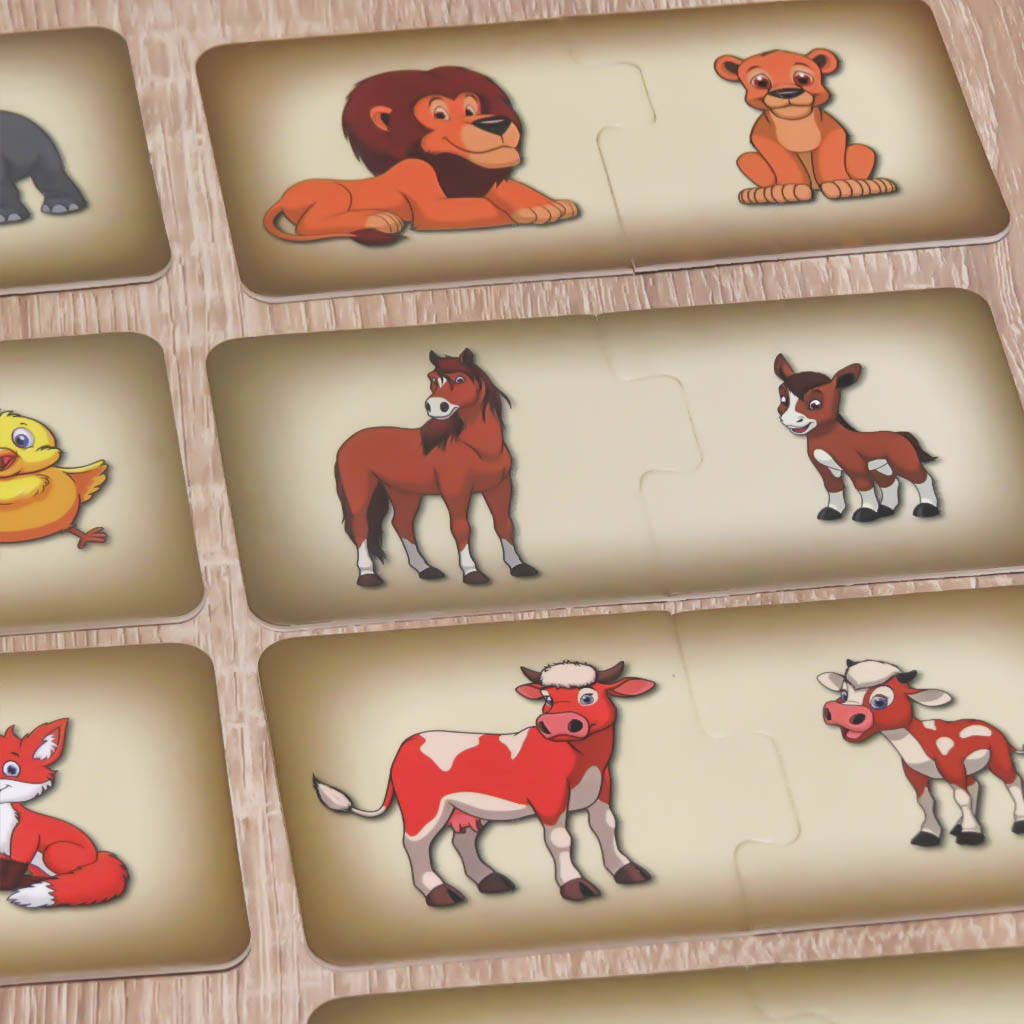 Гра розвиваюча "Чий малюк" (укр.), у преміум гофракартоні 22*17*8см, ARTOS Games, Україна (10шт)