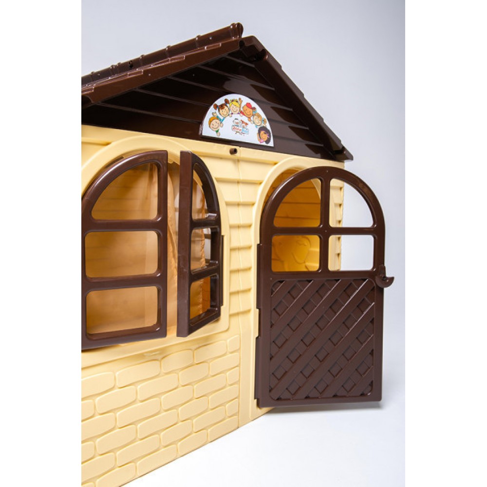 Будиночок із шторками 256*129*120см, в кор. 130*55*88см, ТМ Долоні, Україна