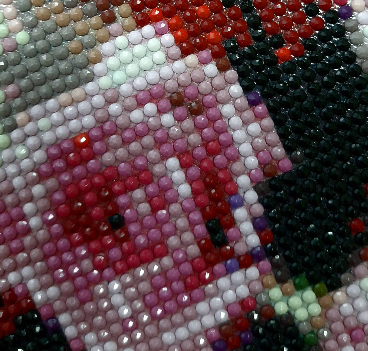 Алмазна мозаїка "Кіт у квітах", 30*40см, з рамкою, кор. 41*31*2,5см